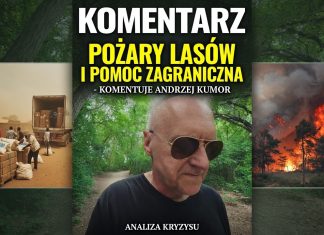 Pomoc zagraniczna i pożary lasów – komentuje Andrzej Kumor