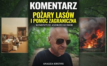 Pomoc zagraniczna i pożary lasów – komentuje Andrzej Kumor