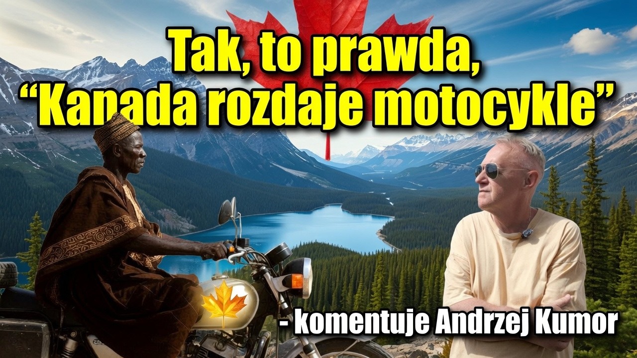 Tak, to prawda, Kanada rozdaje motocykle – komentuje Andrzej Kumor
