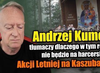 Andrzej Kumor tłumaczy dlaczego w tym roku nie będzie na Kaszubach