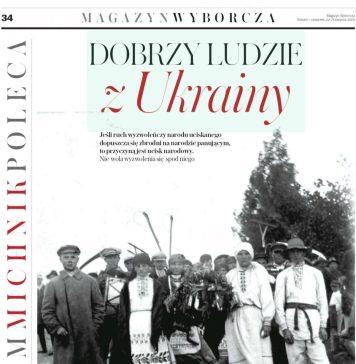 Ohydny antypolski tekst “Wyborczej” obarcza Polaków odpowiedzialnością za ludobójstwo na Wołyniu