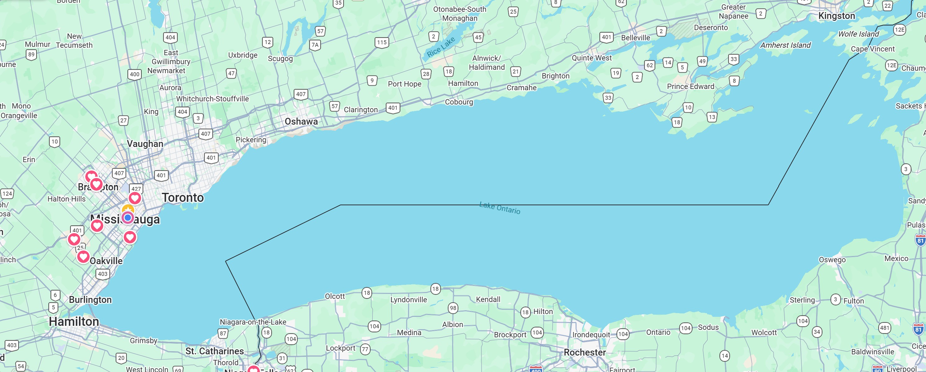 Prezydent USA grozi zmianą nazwy jeziora Ontario na jezioro Ameryka
