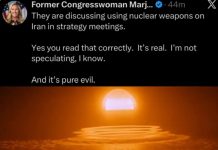 Gdy mocarstwo traci siłę szerzą się plotki… Marjorie Taylor Greene ostrzega przed atomem