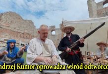 Andrzej Kumor wśród rekonstruktorów