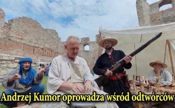 Andrzej Kumor wśród rekonstruktorów