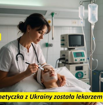 Kosmetyczka z Ukrainy przez cztery lata pracowała jako lekarz w polskim szpitalu