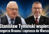 Stanisław Tymiński wspiera Grzegorza Brauna i zaprasza do Warszawy