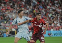 Lewandowski po raz pierwszy w Toronto. Osiem goli i remis, którego długo nie zapomnimy. Fotogaleria Piotra Figury
