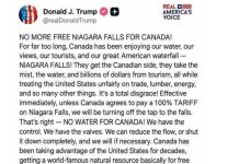 Trump grozi wstrzymaniem Niagary? – Fałszywka podbija Internet