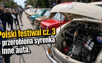 Polski festiwal cz. 3 – przerobiona syrenka i inne piękne auta.