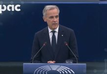 Carney w Parlamencie Europejskim