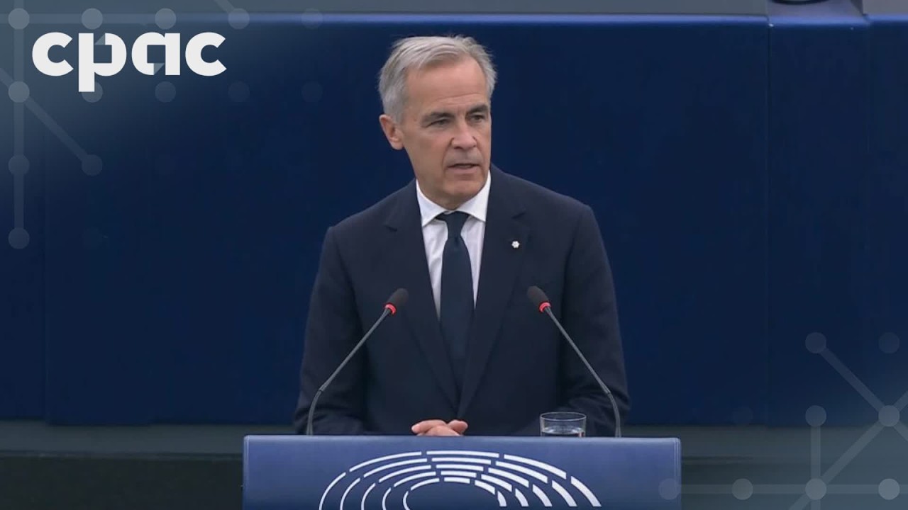 Carney w Parlamencie Europejskim