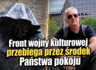 Front wojny kulturowej przebiega przez środek Państwa pokoju