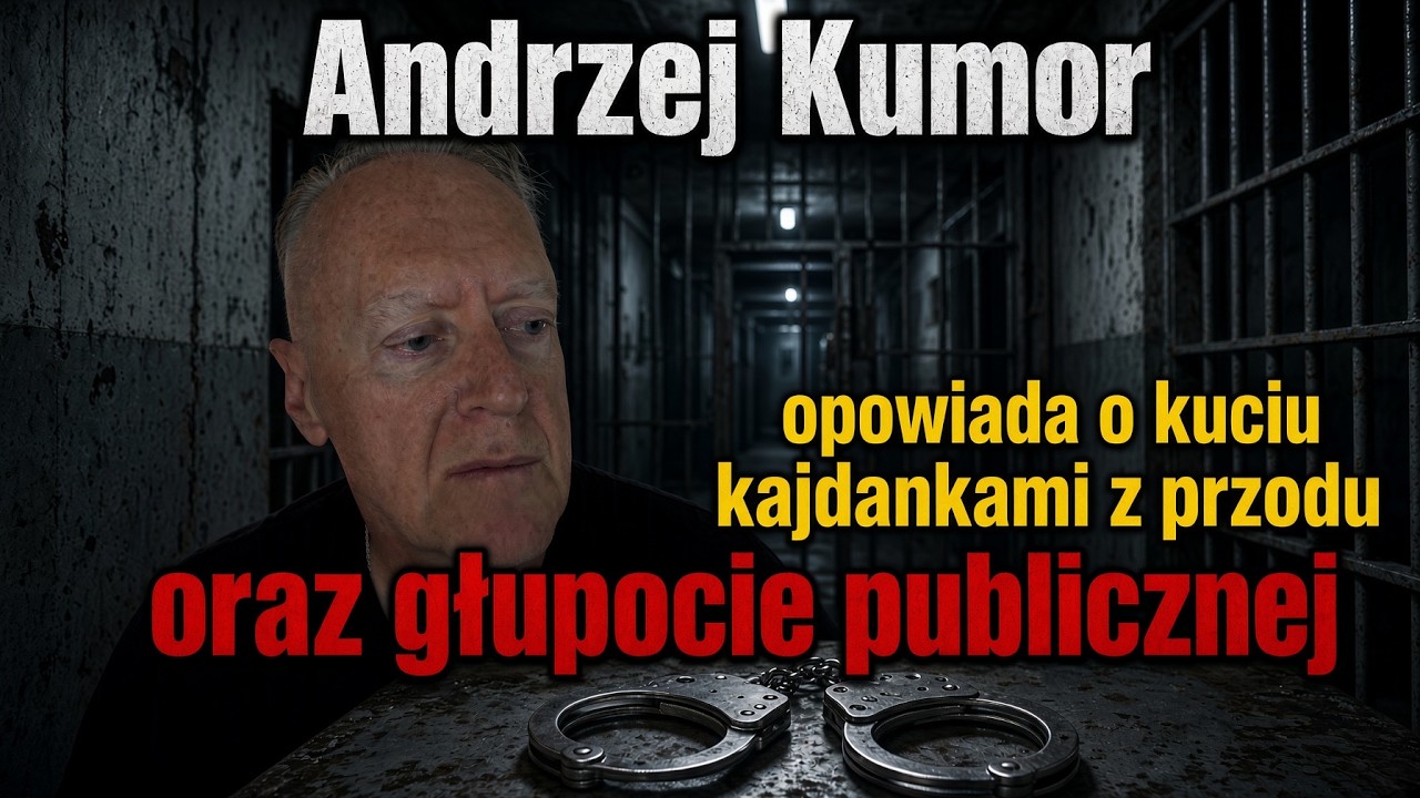 Andrzej Kumor opowiada o kuciu kajdankami z przodu oraz głupocie ludzkiej