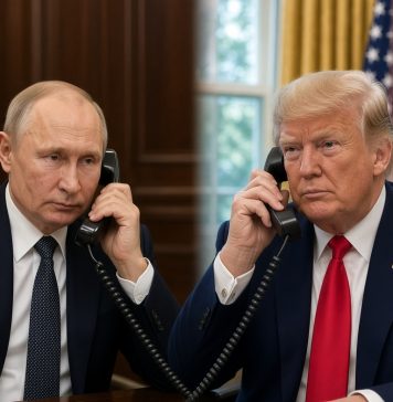 Godzinna rozmowa Putina z Trumpem