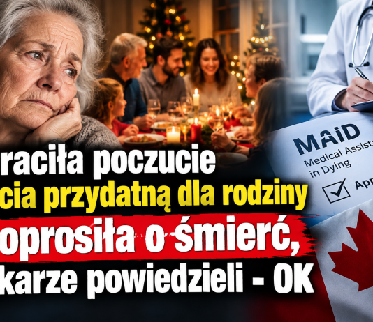 Straciła poczucie bycia przydatną dla rodziny poprosiła o śmierć, lekarze powiedzieli – OK