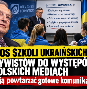 Soros szkoli ukraińskich aktywistów do występów w polskich mediach – mają powtarzać gotowe komunikaty
