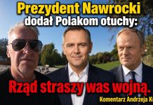 Prezydent Nawrocki dodał Polakom otuchy – Rząd straszy was wojną