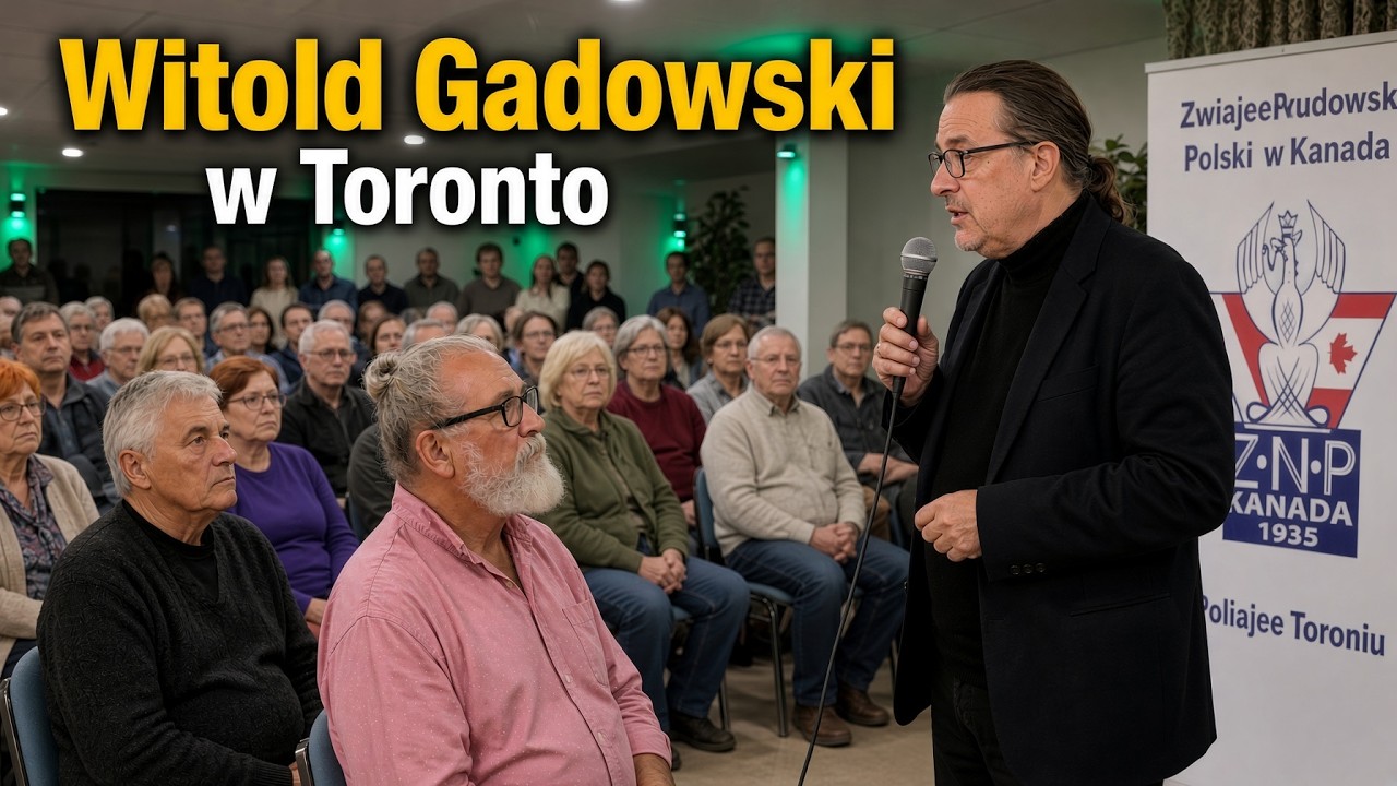 Witold Gadowski w Toronto – wideorelacja ze spotkania w ZNPwK