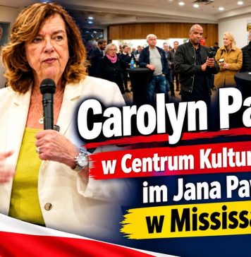 Carolyn Parrish w Centrum Kultury Polskiej im Jana Pawła II w Mississaudze – polskie napisy