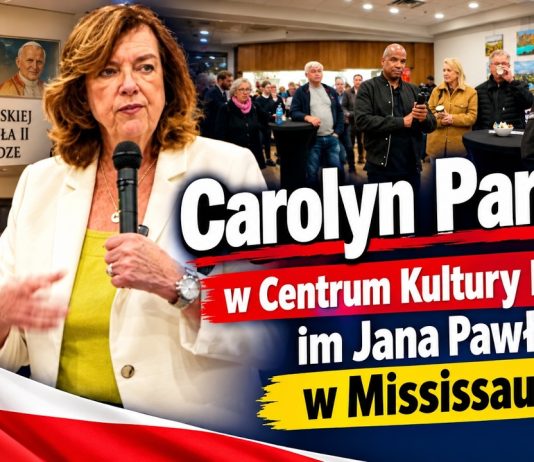 Carolyn Parrish w Centrum Kultury Polskiej im Jana Pawła II w Mississaudze – polskie napisy