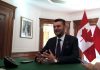 Konferencja prasowa ministra ds kombatantów Lecha Parella na temat uprawnień osób represjonowanych